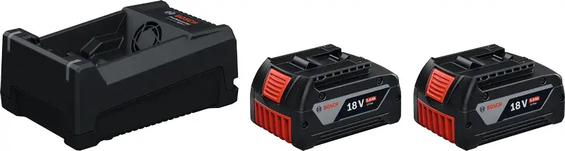 Kit 2 batterie/ 1 chargeur GBA 18V 5,0 AH - BOSCH - 1600A03CH1