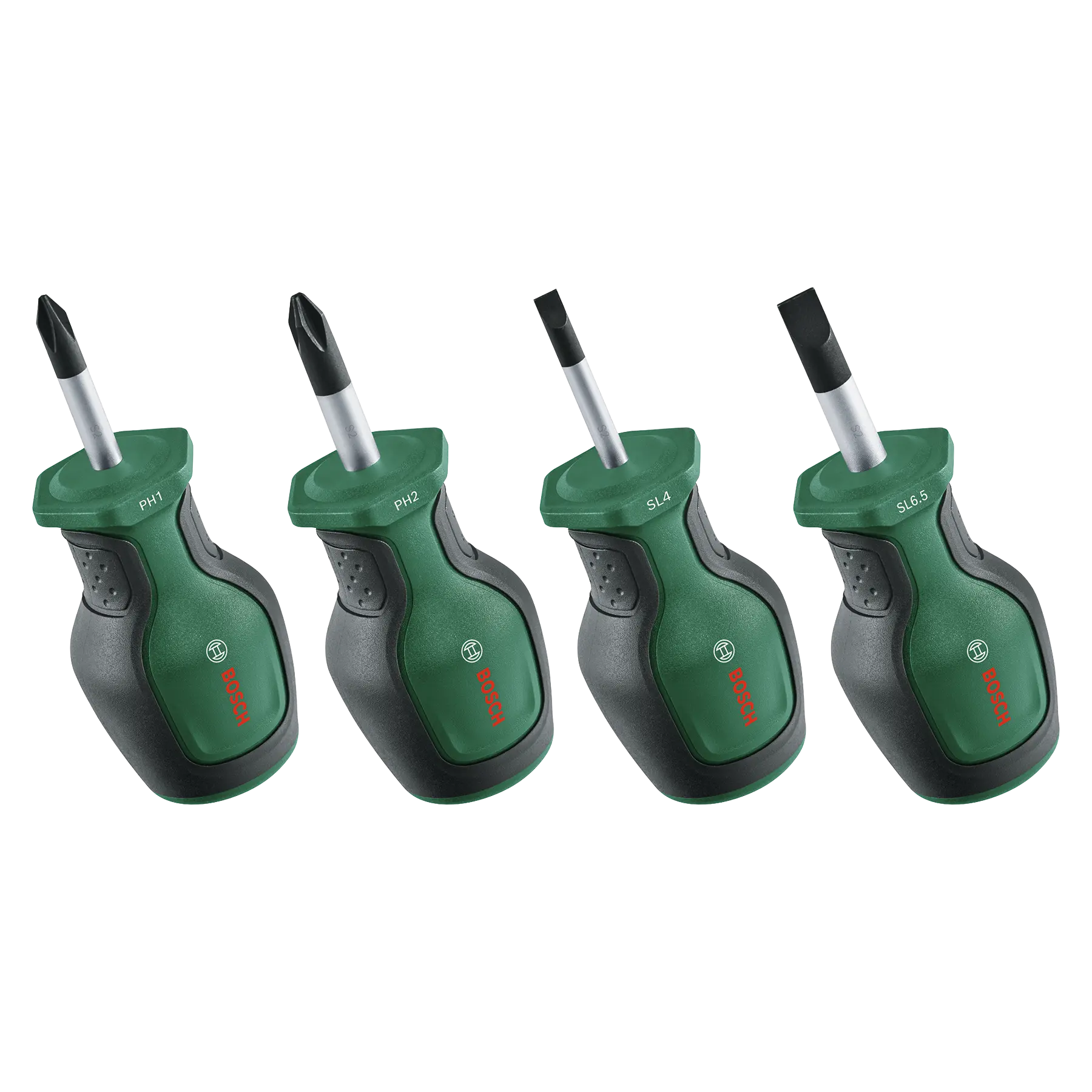 Set de tournevis courts - 4 pièces - BOSCH - 1600A032UJ
