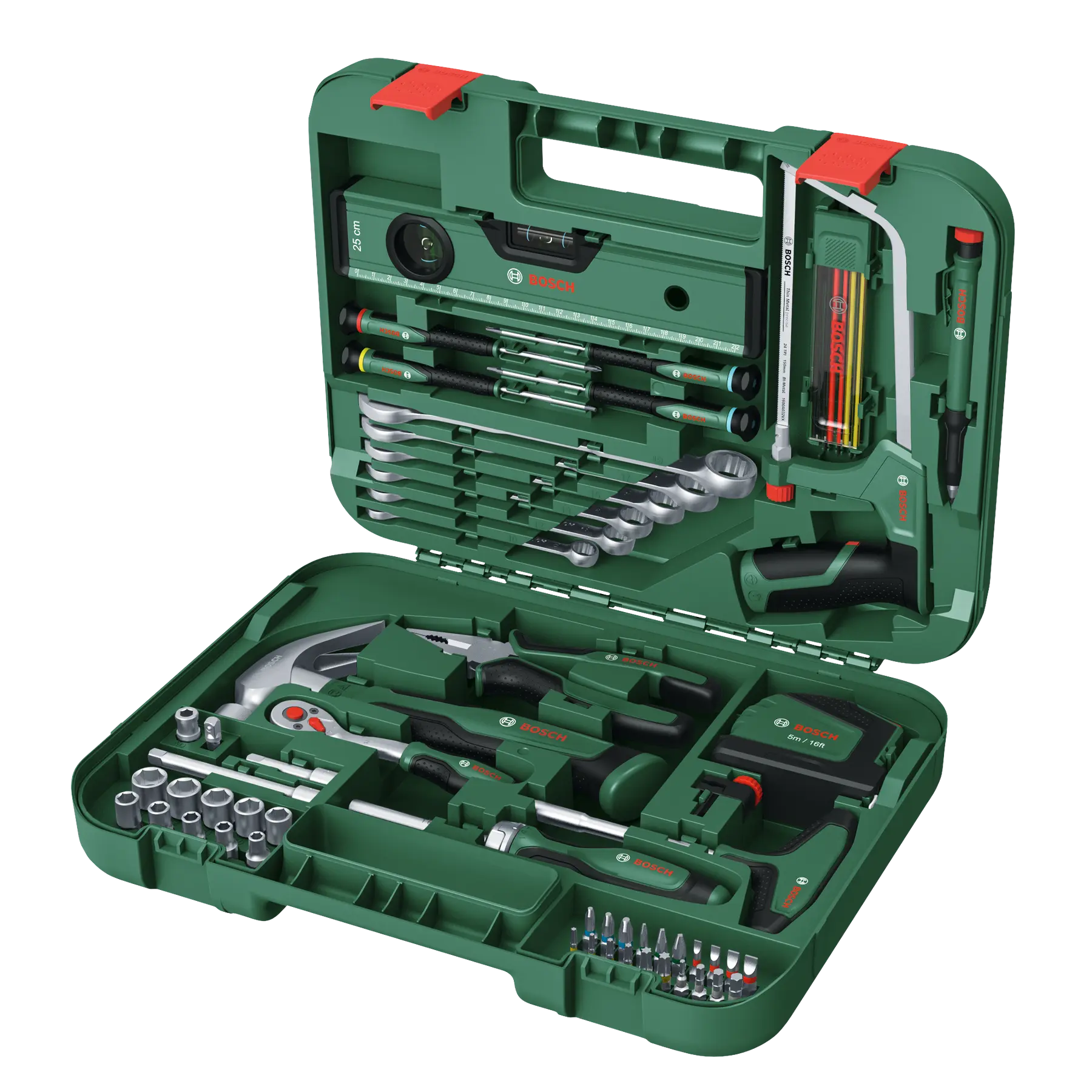 Set d’outils à main Advanced 64 pièces - BOSCH - 1600A02ZB3