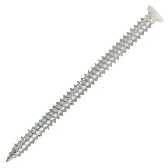 Vis béton tête fraisée laquée blanc T30 - Perçage Ø 6 mm - SCELL IT - VFD75