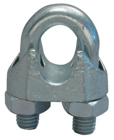 Serre-câble étrier standard acier zingué - VISO - SER