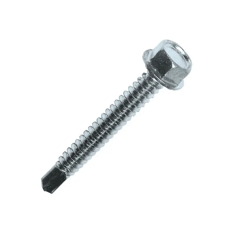 Vis autoperceuse acier zingué blanc tête hexagonale - SCELL IT - THT
