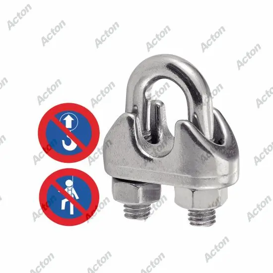 Serre câble à étrier Inox A4 (Modèle : 64906) - ACTON - 64906