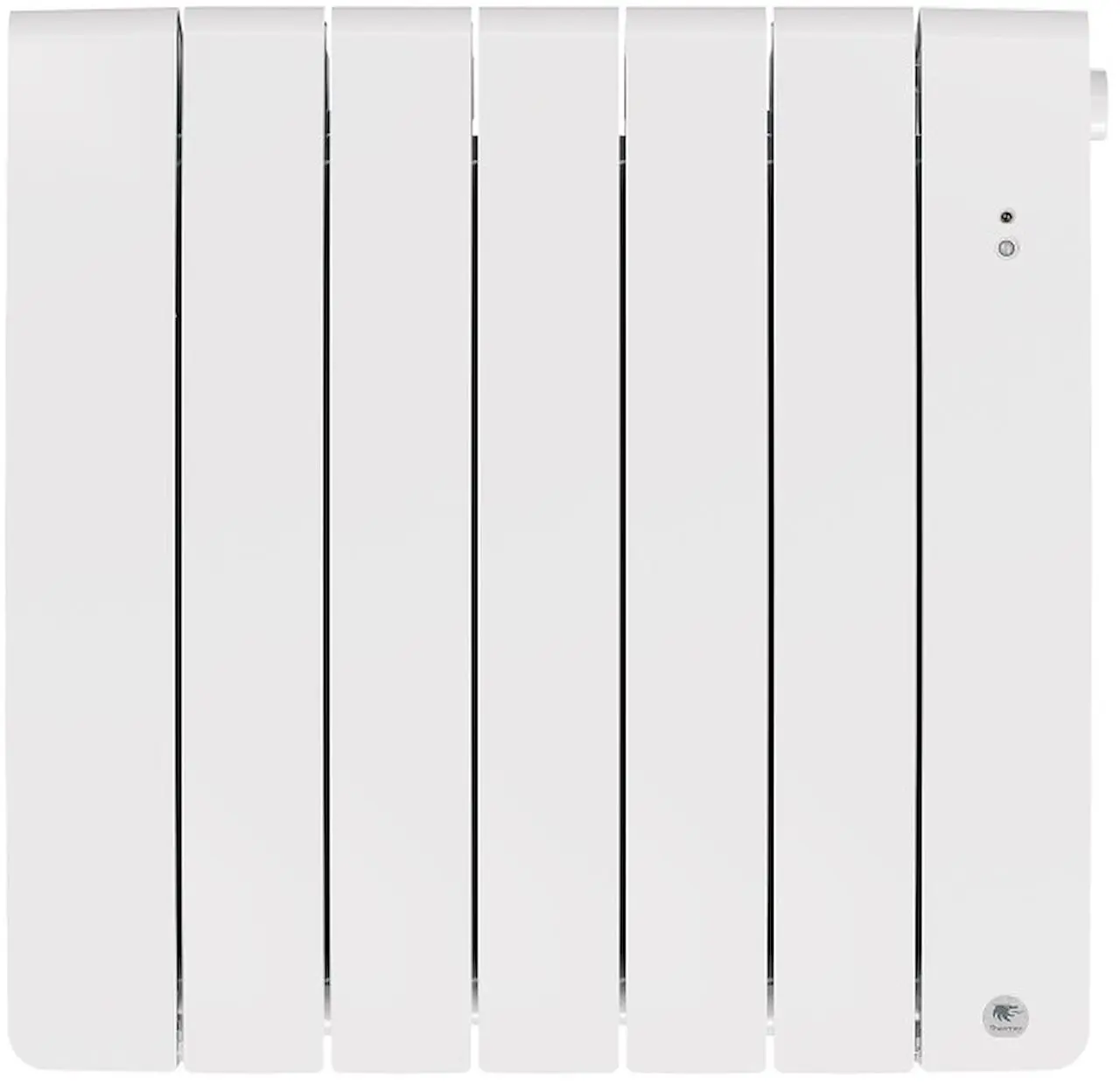 Radiateur chaleur douce connecté Bilbao 4 horizontal 750W Blanc brillant - THERMOR - 493822