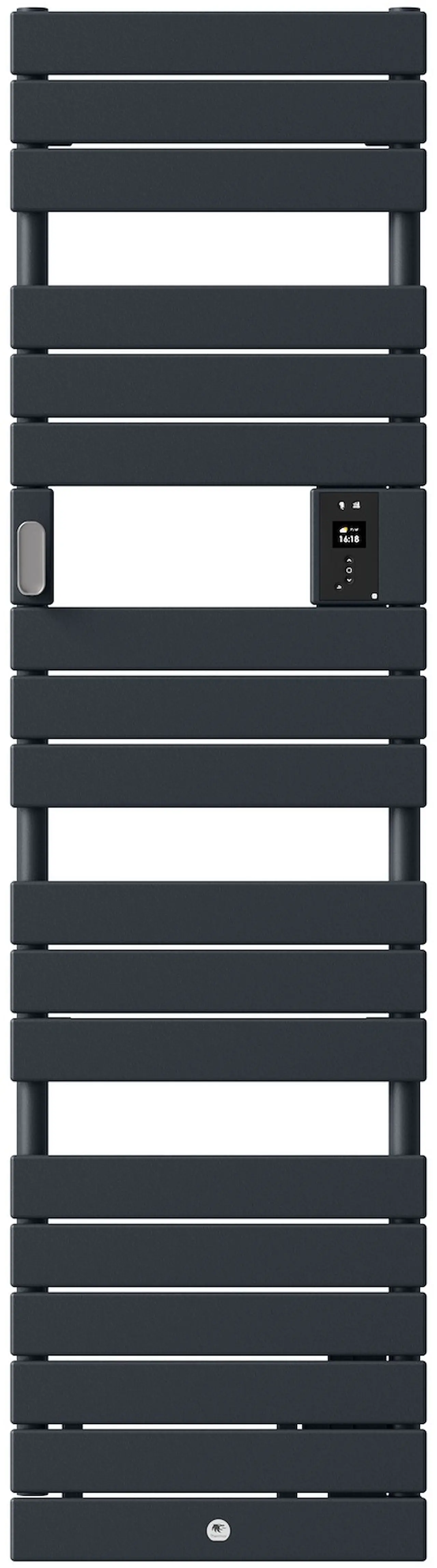 Radiateur sèche-serviettes Riviera 2, Gris ardoise, 500 W, Étroit - THERMOR - 497557
