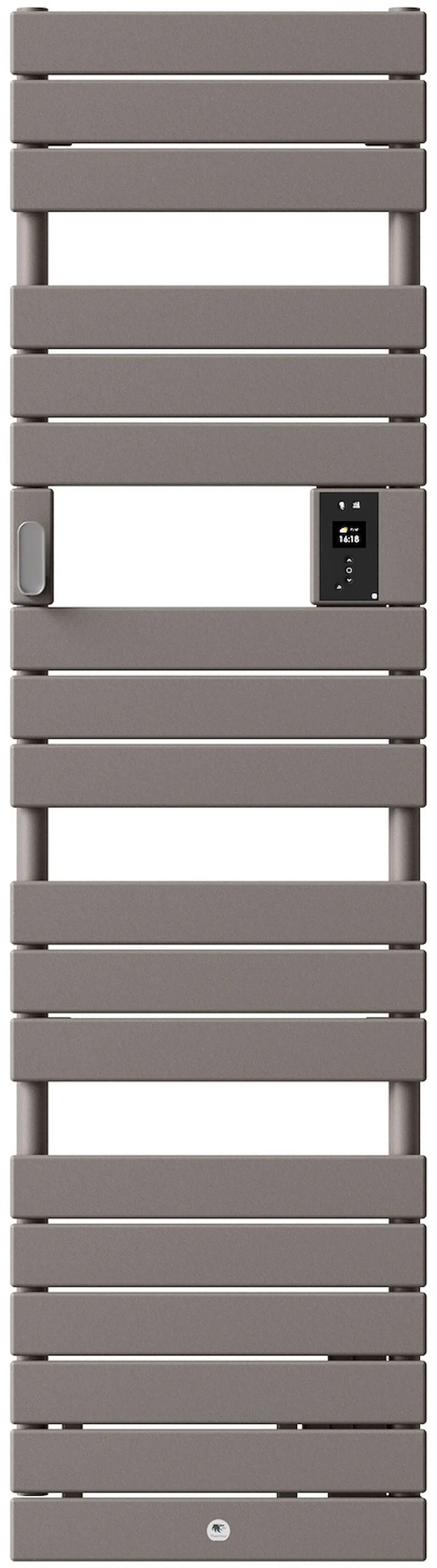 Radiateur sèche-serviettes Riviera 2, Gris roche, 500 W, Étroit - THERMOR - 497558