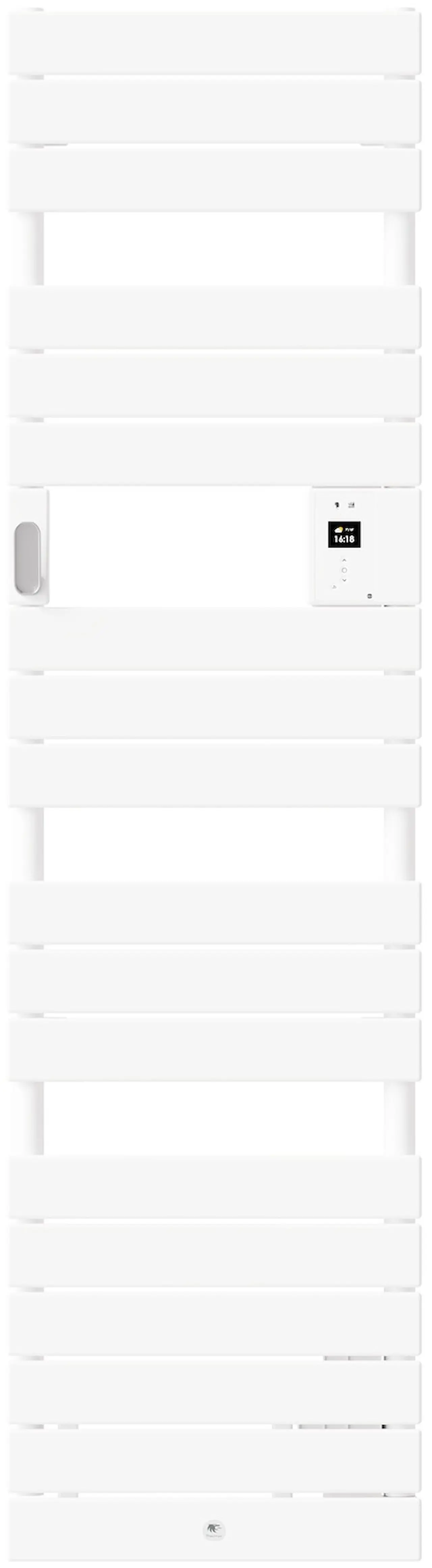 Radiateur sèche-serviettes Riviera 2 avec soufflerie, Blanc brillant, 1500 W, Étroit - THERMOR - 498224