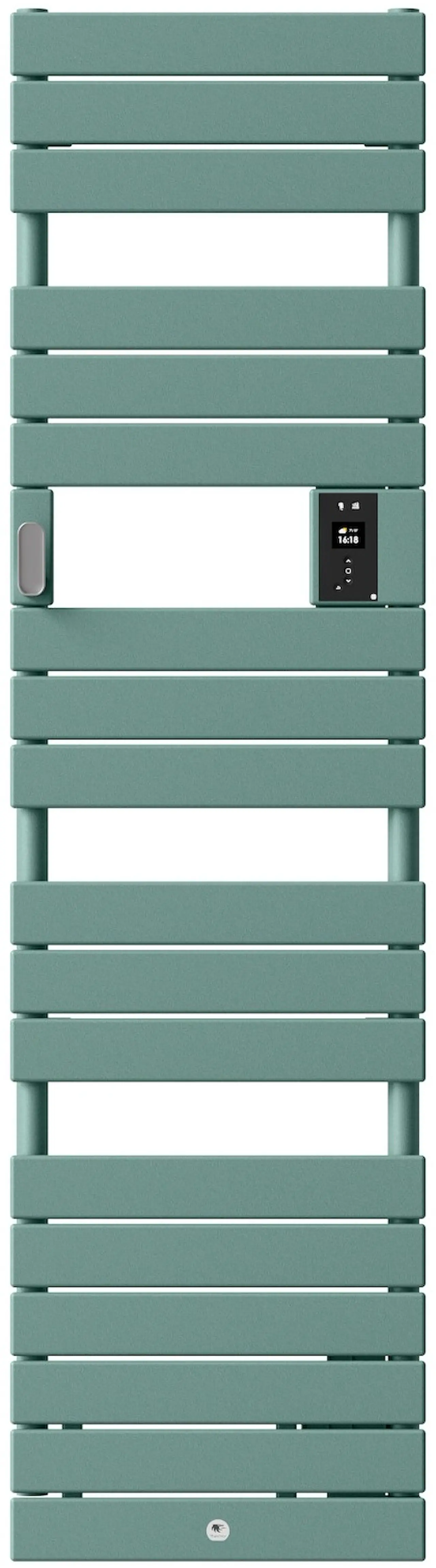 Radiateur sèche-serviettes Riviera 2 avec soufflerie, Vert eucalyptus, 1500 W, Étroit - THERMOR - 498255