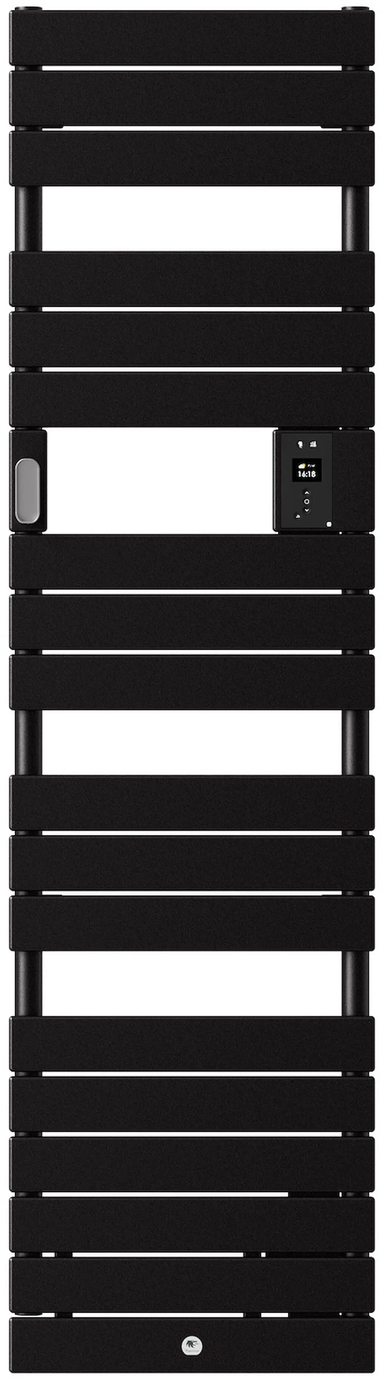 Radiateur sèche-serviettes Riviera 2 avec soufflerie, Noir carbone, 1750 W, Étroit - THERMOR - 498265