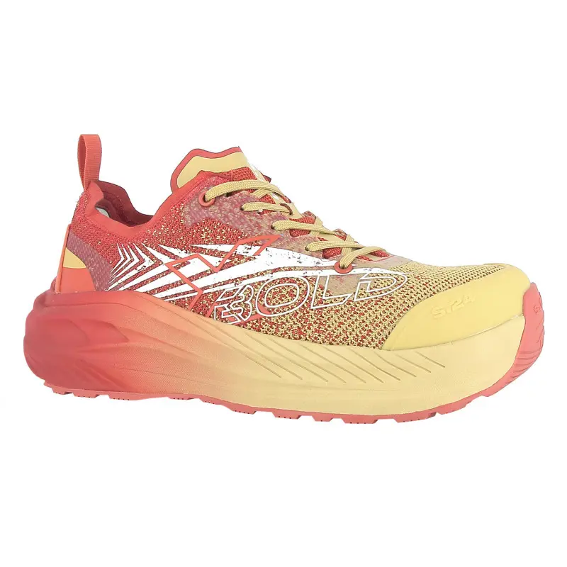 Chaussures de sécurité basses mixte – basket DENEEZ S1PL - T.46 - Jaune foncé / Terra - S 24 - 6412-12