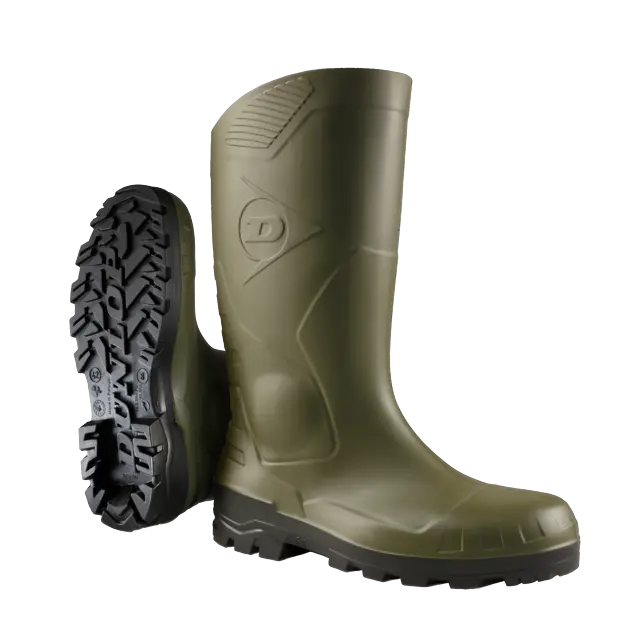 Bottes DUNLOP Devon sécurité intégrale vert/noir - H142611.