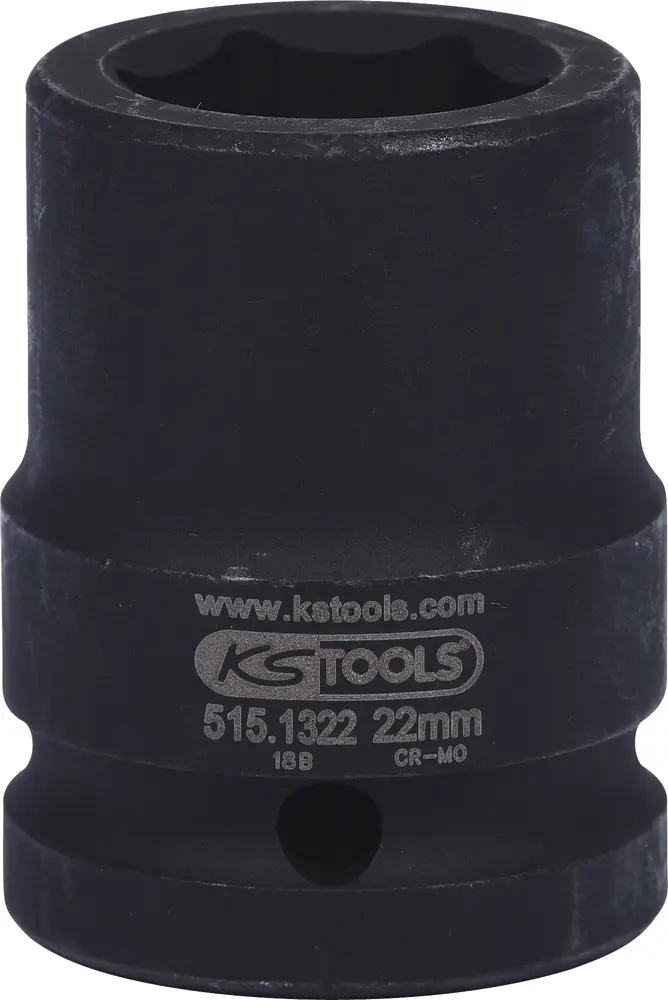  Douille à chocs 6 pans 3/4'', 22 mm - KSTOOL - 515.1322-E