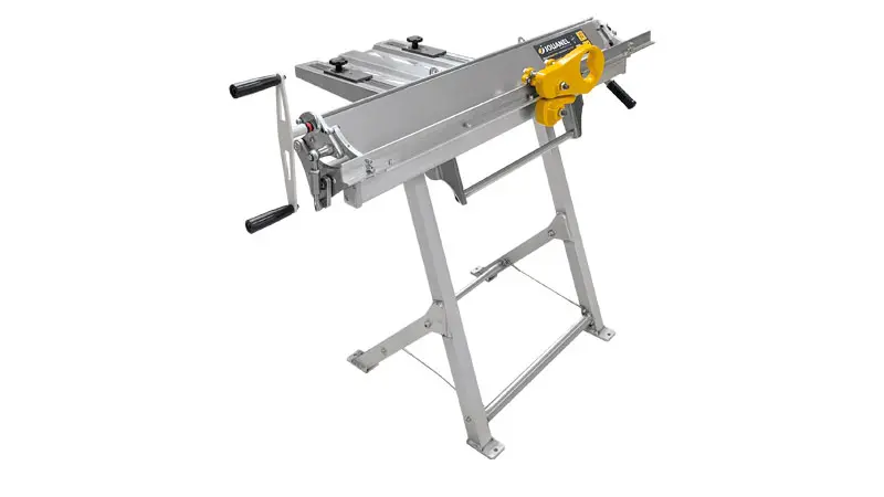 Plieuse manuelle aluminium 1 m Complete Rail + CCMA + Baguette inclus - JOUANEL - PCA1020-CO-LOT6
