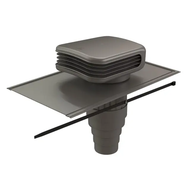 Sortie de toit VMC Valetis spécial ardoise anthracite avec multidiam - 172096