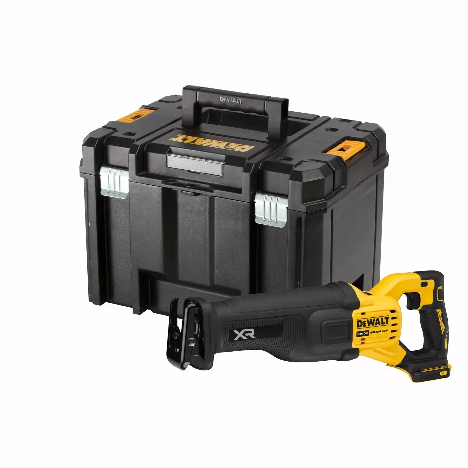 Scie sabre XR 18V ADVANTAGE brushless - Sans batterie ni chargeur - Coffret TSTAK - DEWALT - DCS386NT-XJ