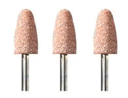 Lot de 3 Meules A Rectifier En Oxyde D'aluminium 9,5 mm DREMEL - 2615 0952 JA