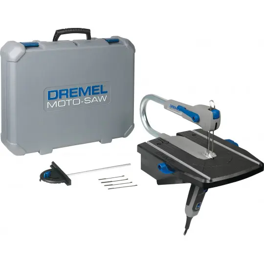 Scie à Chantourner Moto-Saw 70W avec 5 Lames et 1 Adaptation - DREMEL - F 013 MS2 0JA