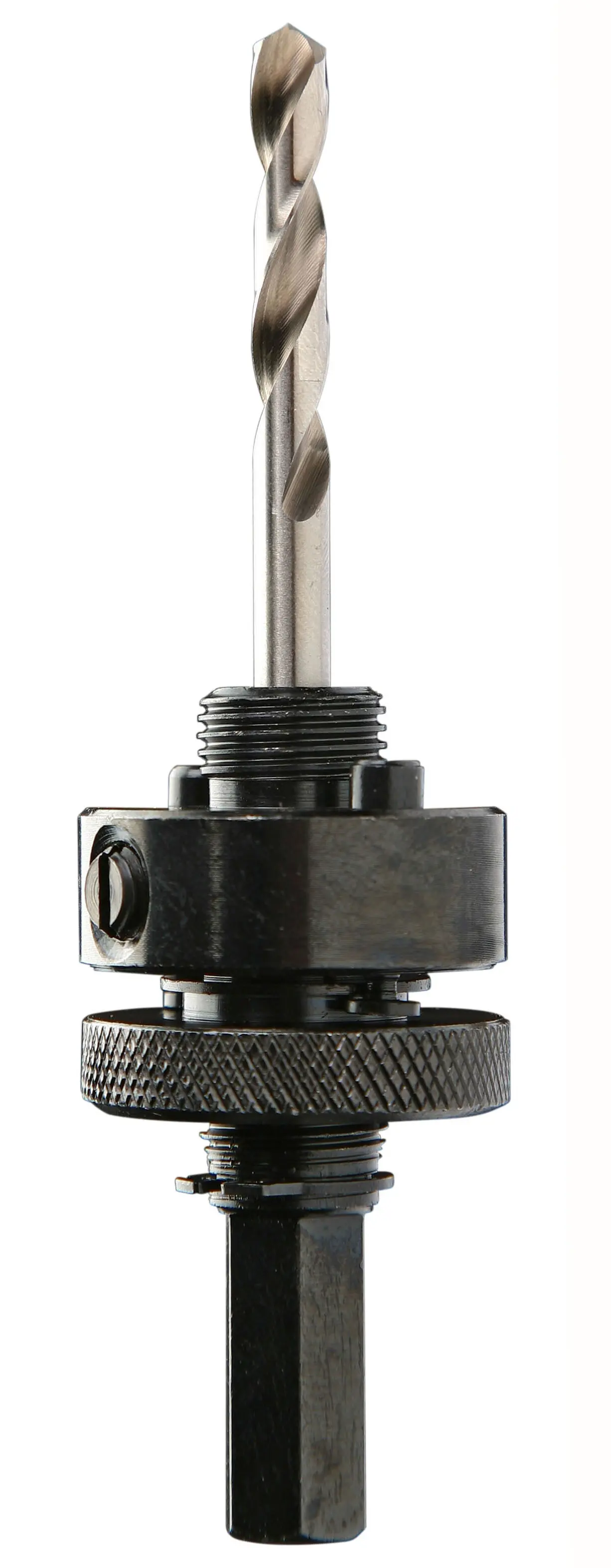 Pilote hexagonal 9,5 mm - perçage de 32 à 210 mm + foret centreur - DIAGER - 651HEX03
