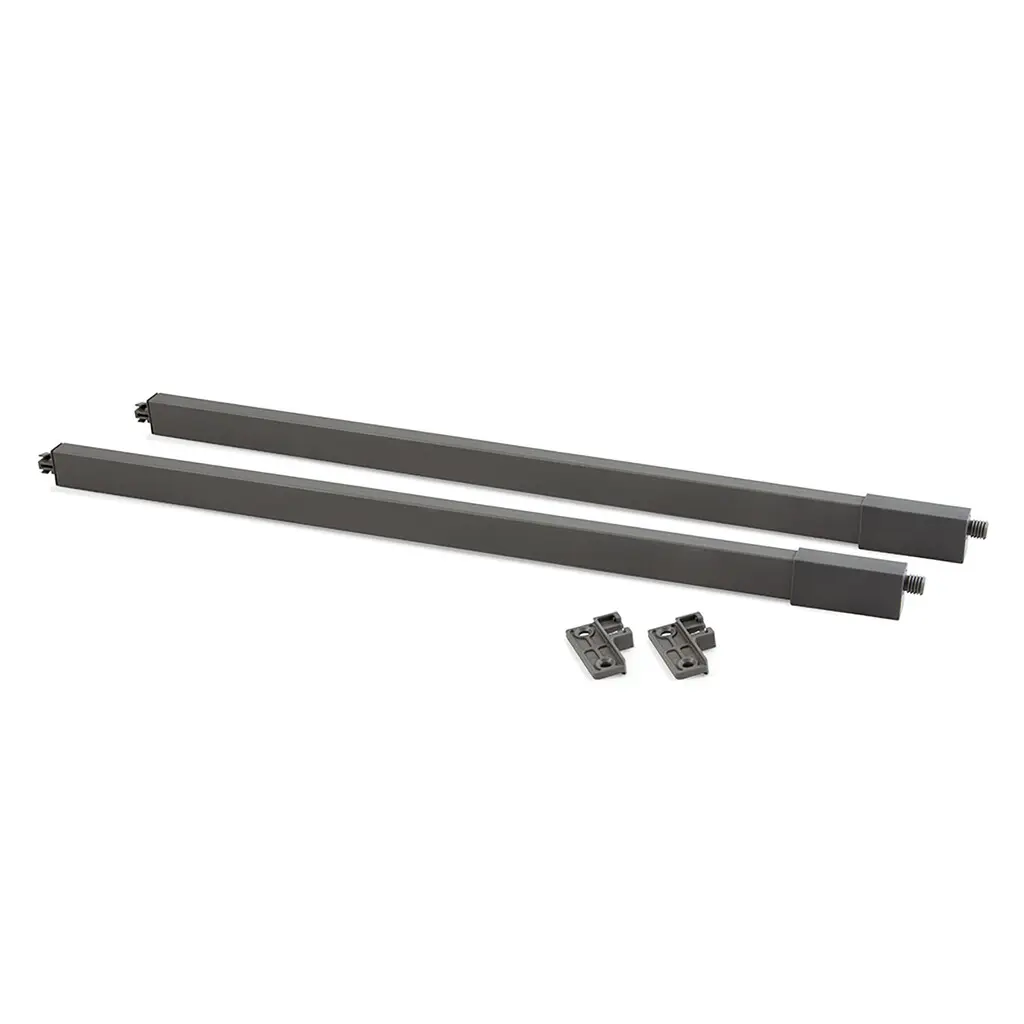 Jeu de réhausses pour coulisse vertex-concept Gris anthracite 400mm - EMUCA - 3110335