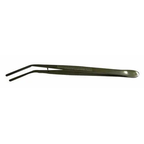 Pince brucelle bec coudé inox haute précision - Emile Peyron - BR11