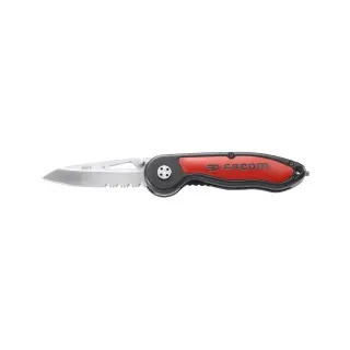 Couteau à cran d'arrêt manche bi-matière - FACOM - 840.FPB