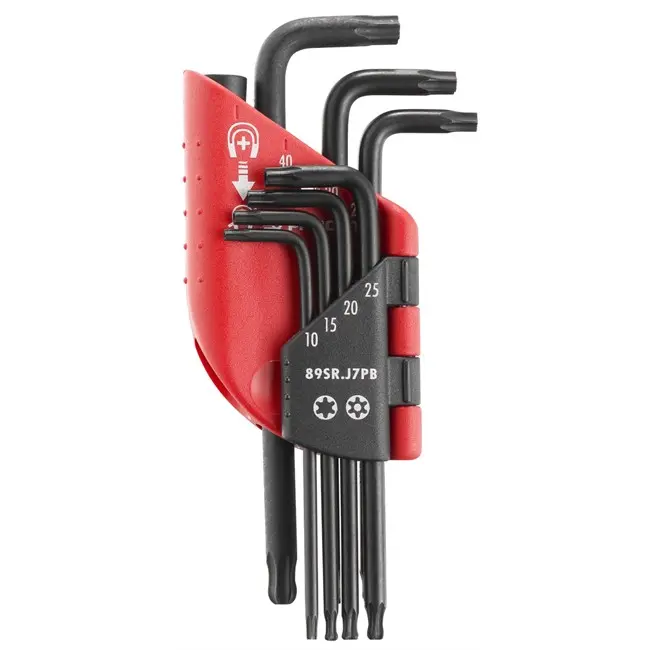 Jeu de 7 clés mâles torx - résistorx - FACOM - 89SR.J7PB