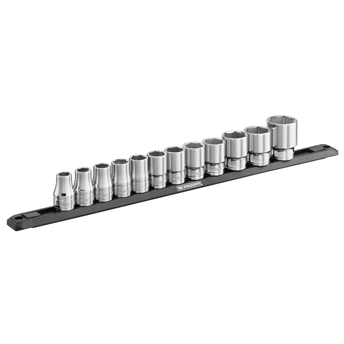 Rack magnétique - 12 douilles 1/2 - 6 pans - FACOM -S.40EGRPPB
