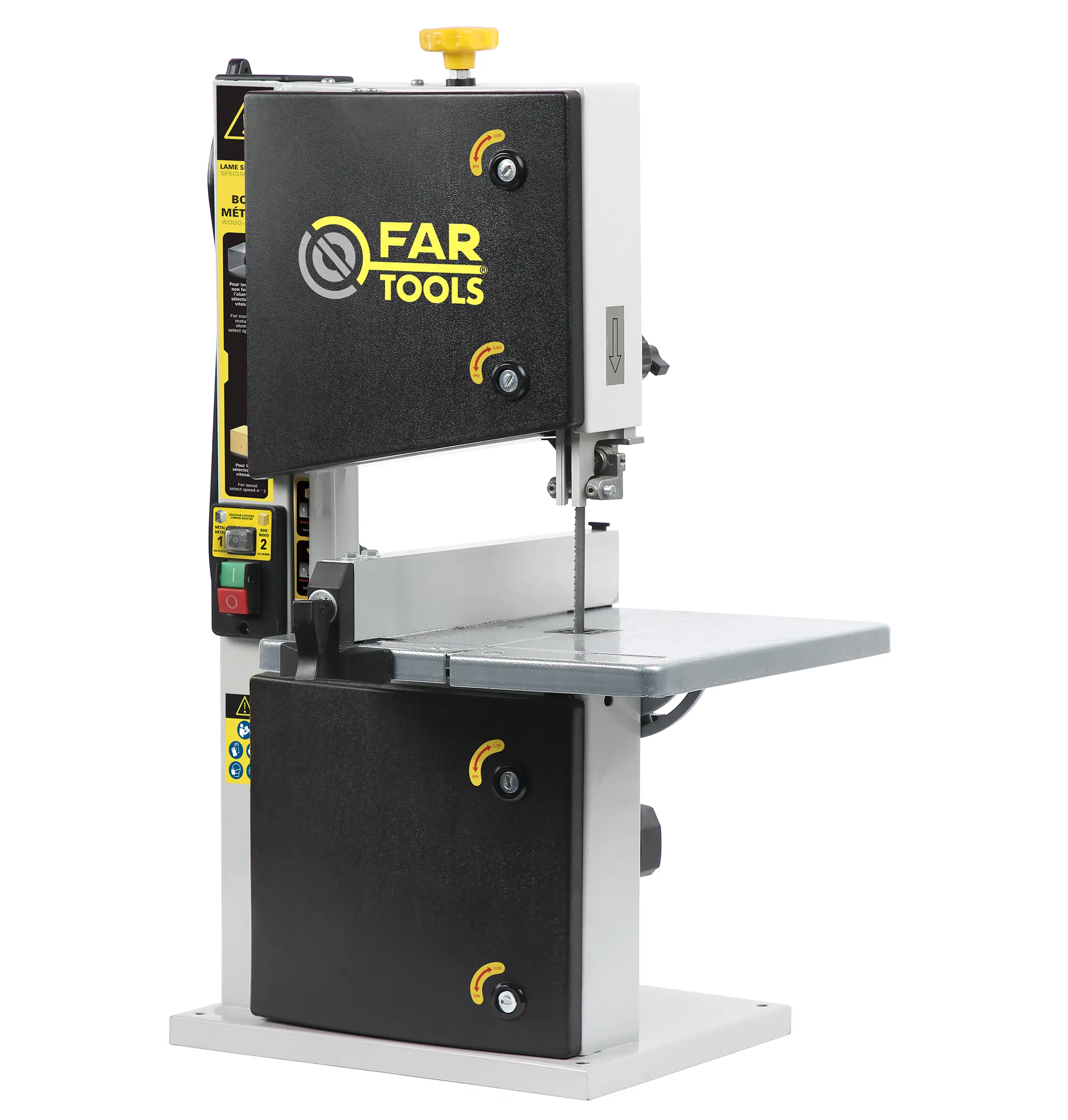 Scie à ruban table bois & métaux 710W 300x300 MM - FARTOOLS - 113293