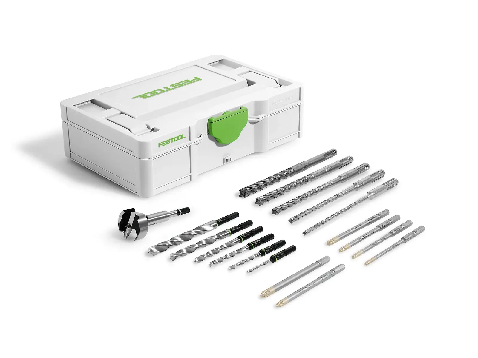 Embout et kit de forets SYS3 S 76-BB-Set - 18 pièces + Systainer - FESTOOL - 578119