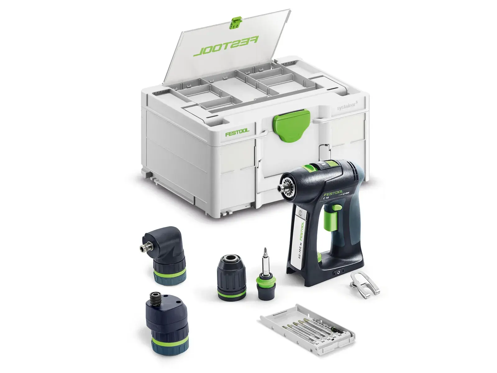 Perceuse-visseuse sans fil C 18 BASIC-SET - FESTOOL - systainer - 578831