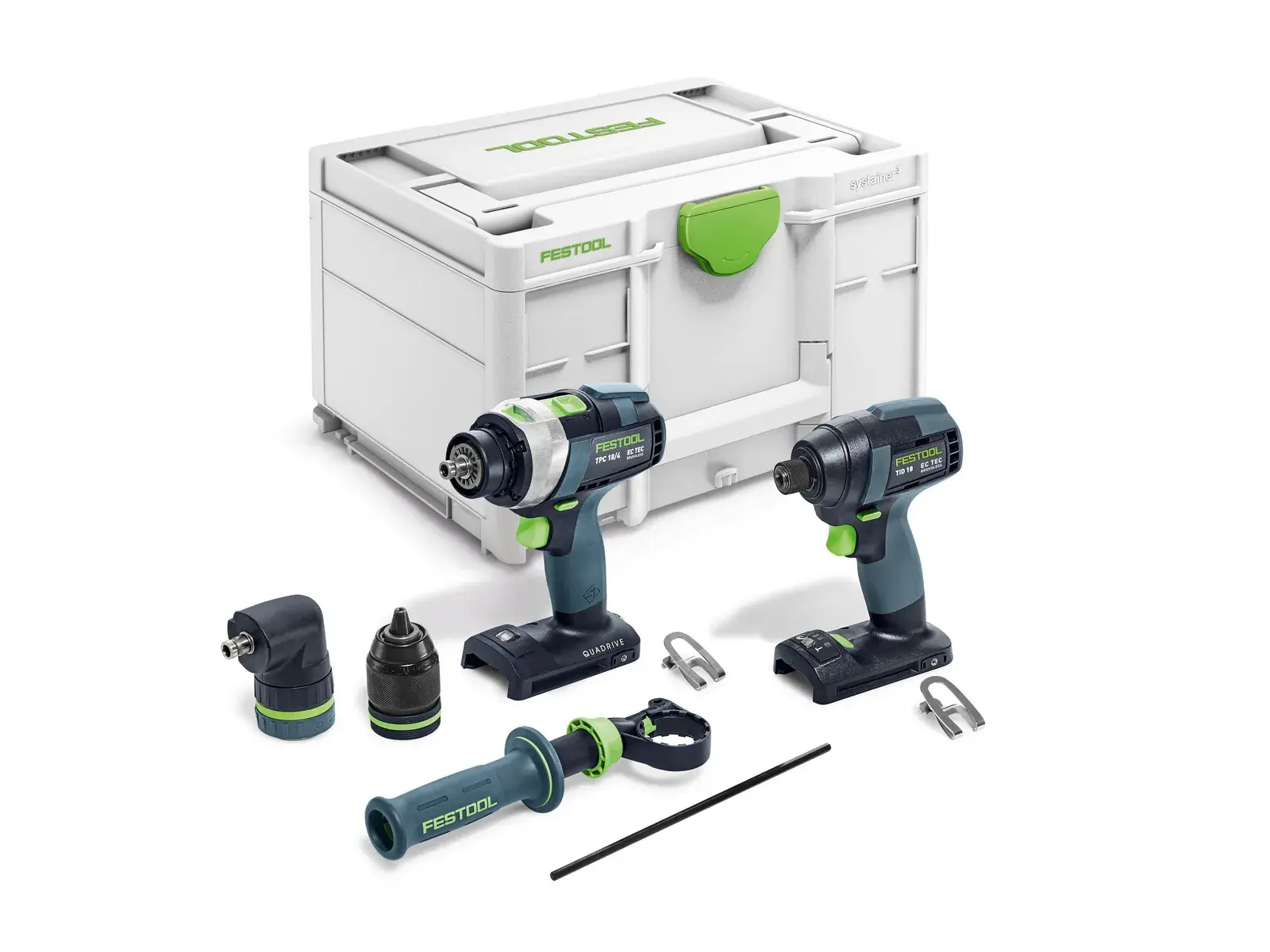 Set de vissage sans fil ID 18 BASIC-SET TPC 18/4 - FESTOOL - systainer - 578833