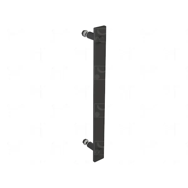 Poignée demi bâton Roc Design - 356 mm - Noir - MANTION SAS - D-10B