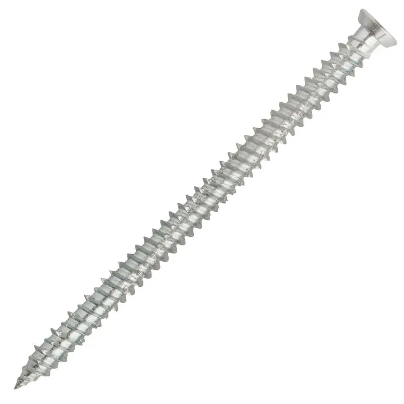 Vis béton tête fraisée T30 - Perçage Ø 6 mm - 7,5 x 182 - Boite de 50 - SCELL IT - BTS75182F