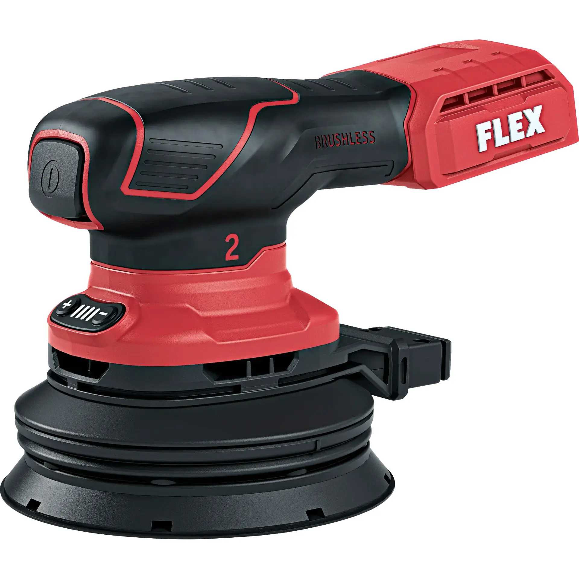 Ponceuse excentrique sur batterie avec réglage de la vitesse de rotation 18 V ORE 2-125 18-EC C - FLEX - Sns batterie, ni chargeur - 532081