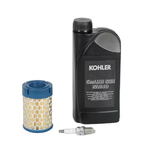 Kit entretien pour moteur Kohler CH270 comprenant huile, bougie et filtre d'air - SDMO - RKS1