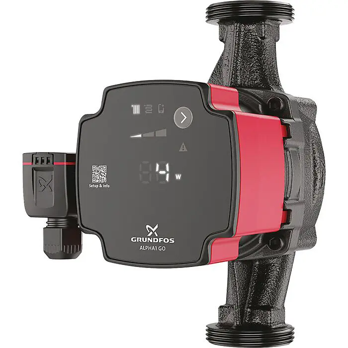 Circulateur ALPHA1 GO 25-60 - GRUNDFOS - Entraxe 180 mm - 1'1/2 - 93074169