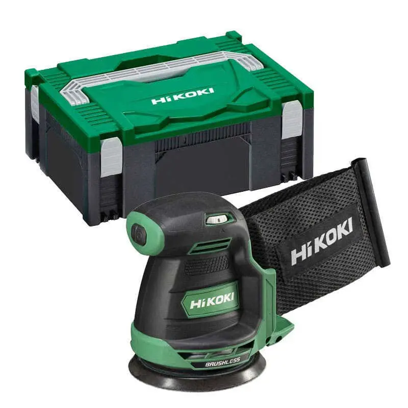 Ponceuse Excentrique Sans Fil 125 Mm Okku - Compatible Batteries Makita 18V, 11000 Tr/min Avec 15 Papiers Abrasifs