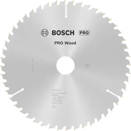 Lame de scie circulaire Optiline Wood Ø 30mm - 216 x 30 x 2,0 mm, 48 - 2 608 640 432