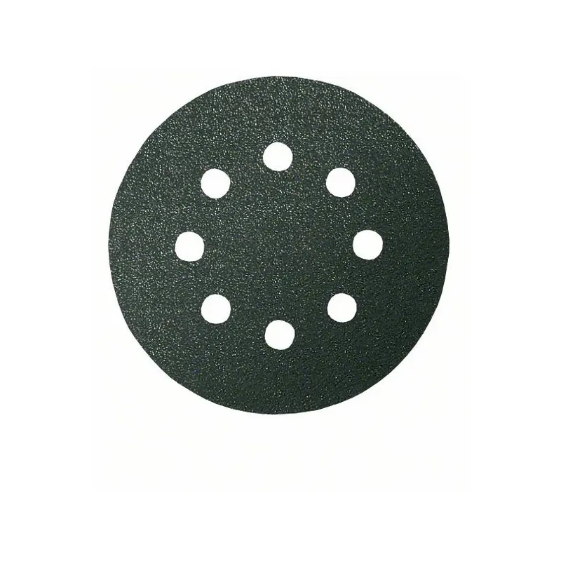 5 Disque abrasif F355 Ø 125 mm 9 trous Grain 120 - BOSCH - 2608605117