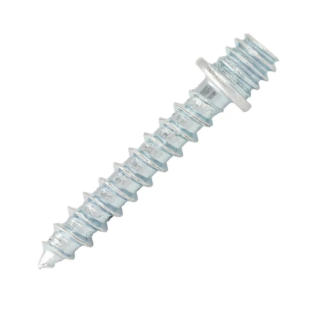 Boite de 100 pattes à vis bois 7x150 50 mm collerette - SCELL-IT - PAVB50