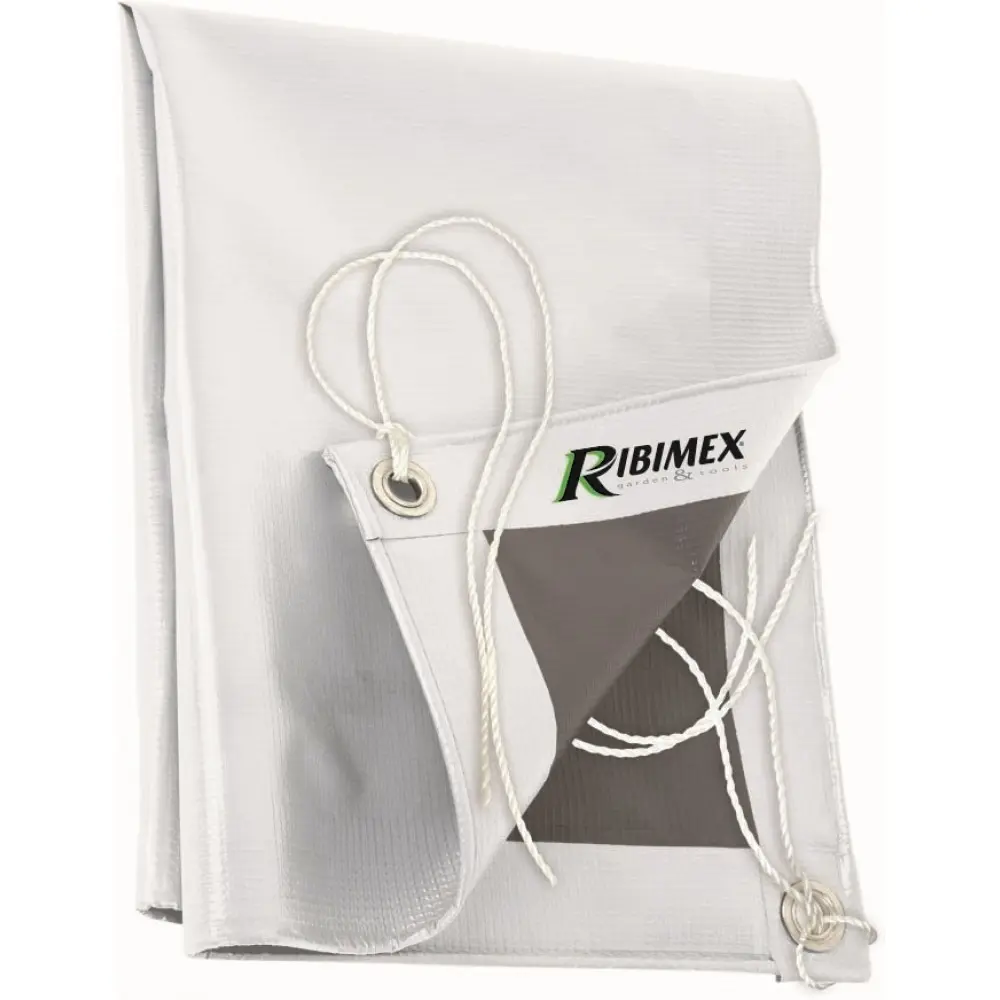 Bâche blanche PVC 4x5m 300 g/m2 - RIBIMEX - PRB30004X05