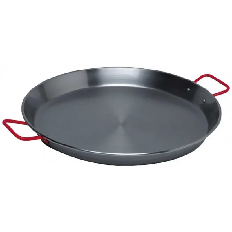 Plat à paëlla acier poli Ø60 cm - R000931