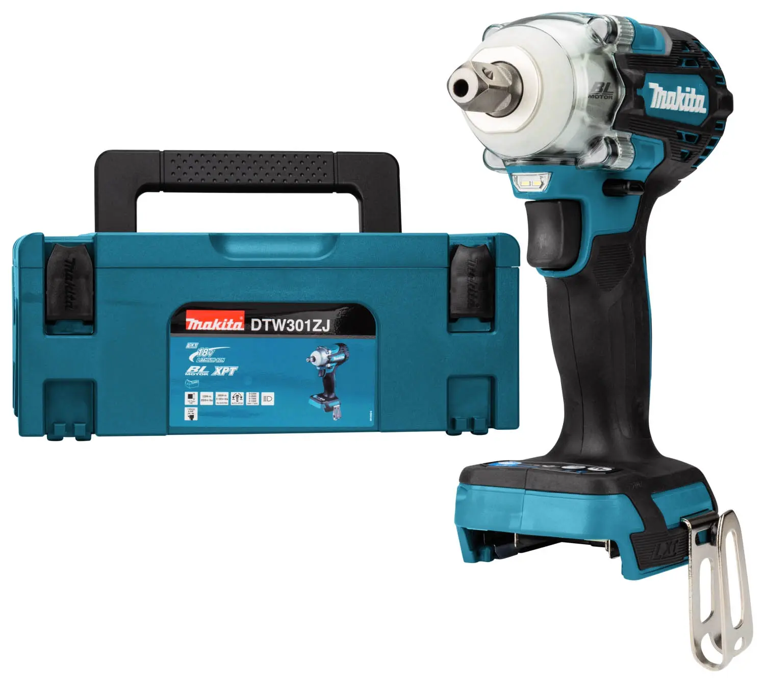Boulonneuse à chocs 18V Li-Ion 330 Nm MAKITA sans batterie - DTW301ZJ