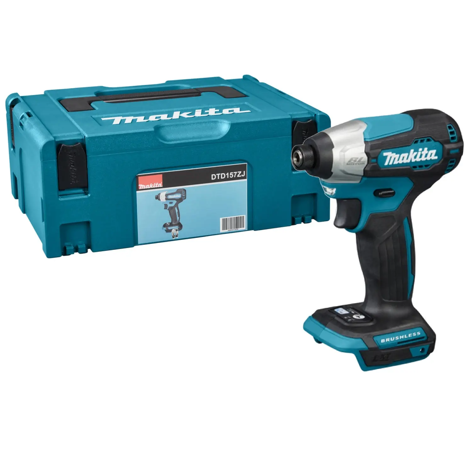 Visseuse à chocs 18V LXT 140Nm - MAKITA - sans batterie - MAKPAC - DTD157ZJ