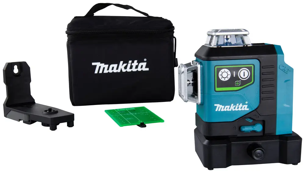 Laser 4 Lignes horizontales et 4 Lignes verticales 360° Vert - MAKITA - sans batterie, ni chargeur - SK700GD