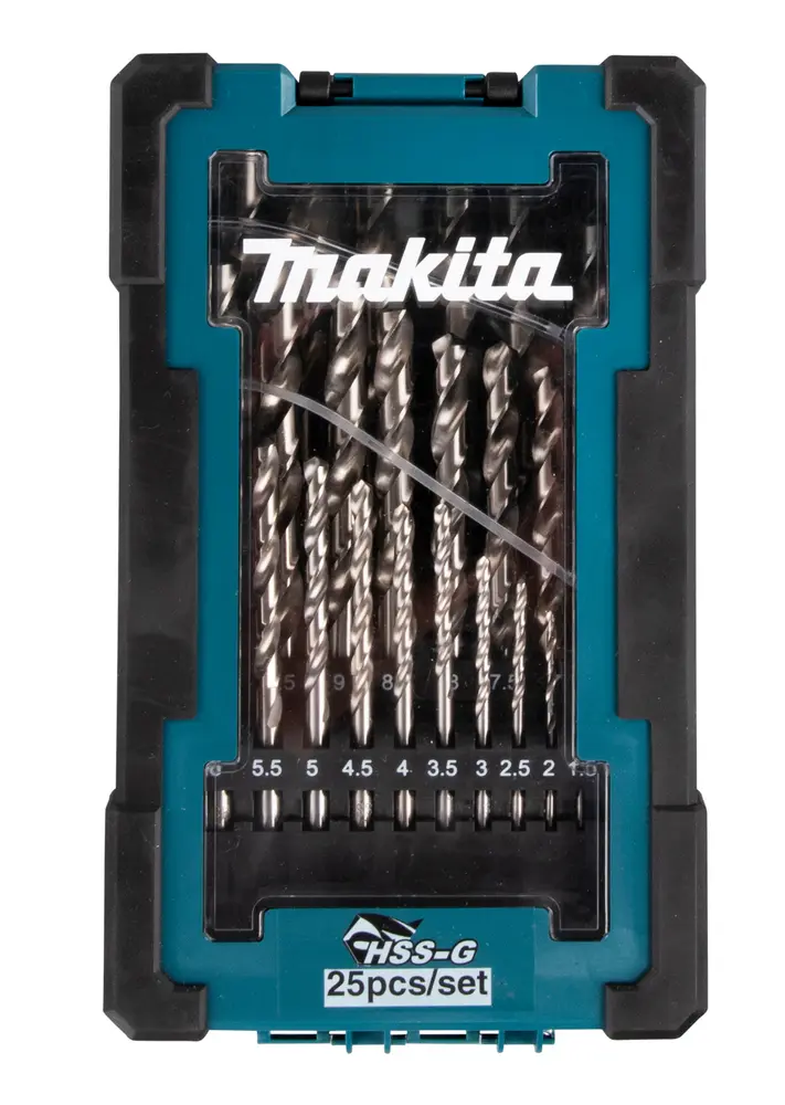 Coffret 25 forets métal HSS-G - MAKITA - D-67555