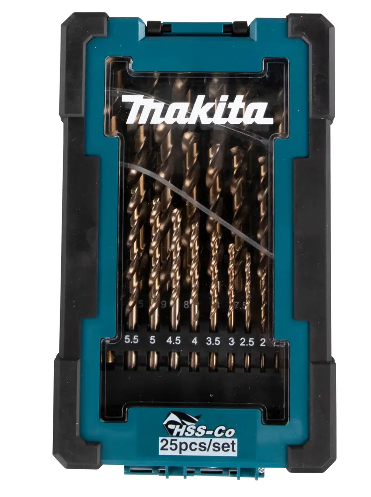 Coffret 25 forets métal HSS-CO - MAKITA - D-67577
