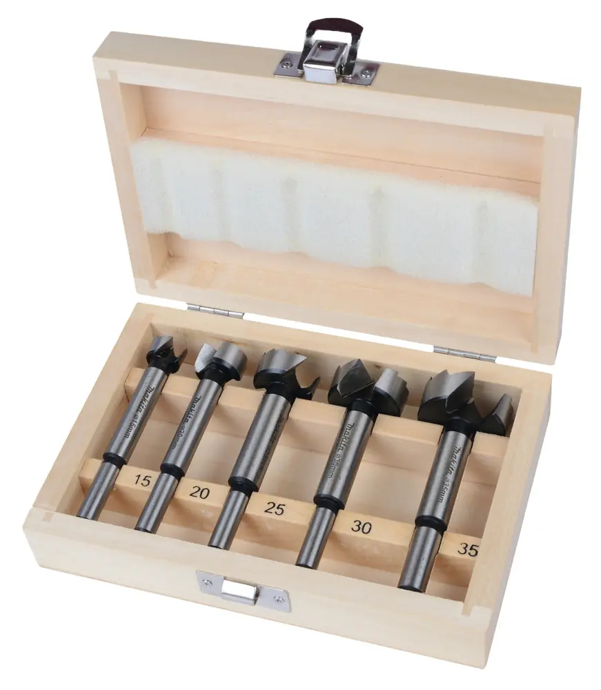 Coffret 5 forets bois Forstner - MAKITA - D-47363