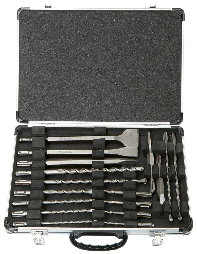 Coffret 17 pièces forets pic burin SDS-PLUS - MAKITA - D-42444