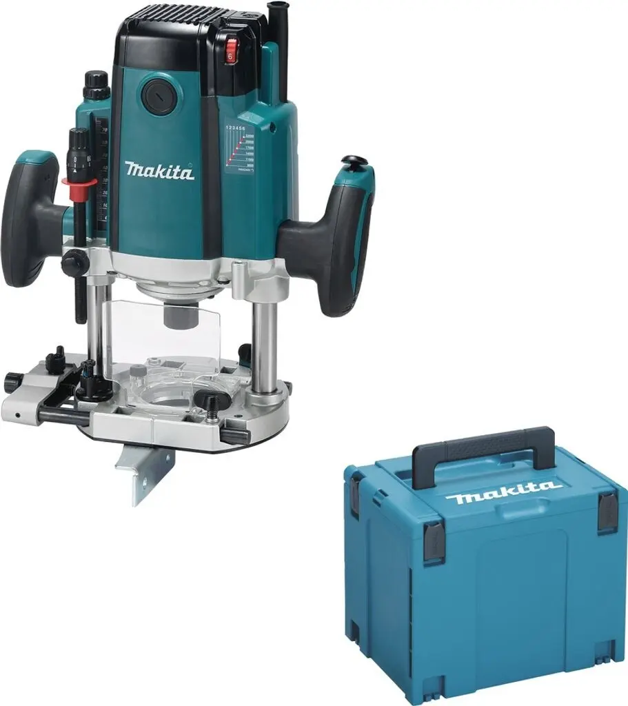 Défonceuse 2100W-Q12mm avec frein - Makita - MakPac - RP2303FC07
